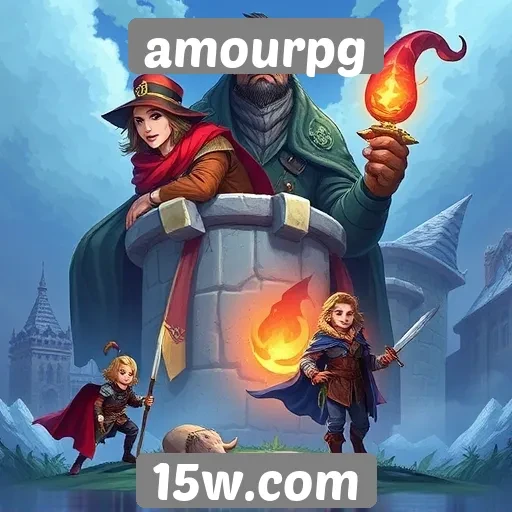 Plataforma amourpg oferece jogos de RPG variados