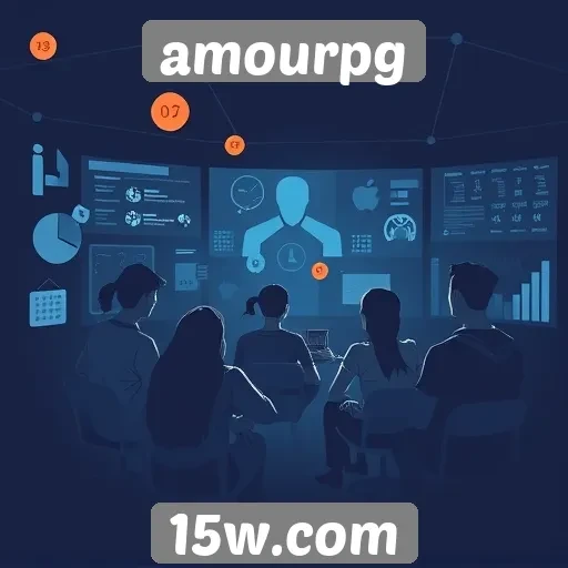 Análise de comunidade e interações sociais em amourpg
